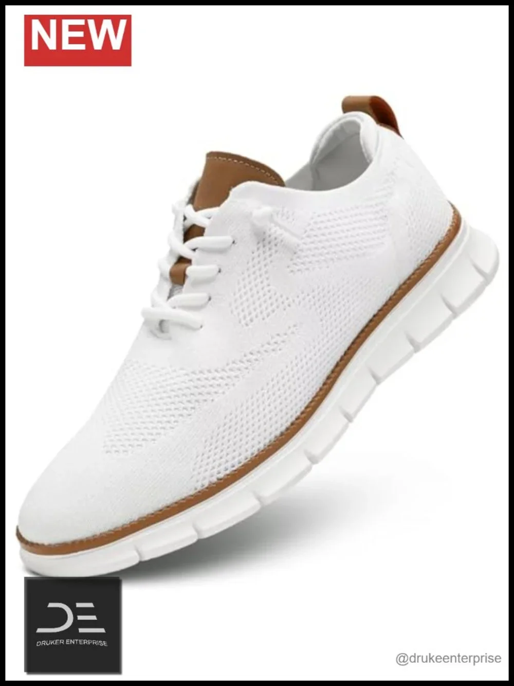 Men's Mesh Oxfords Business Walking Shoes Lightweight Soft Sole